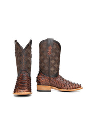 Bradley Python Square Toe Cowboy Boot