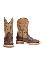 Little Bruce Ostrich Cowboy Boot