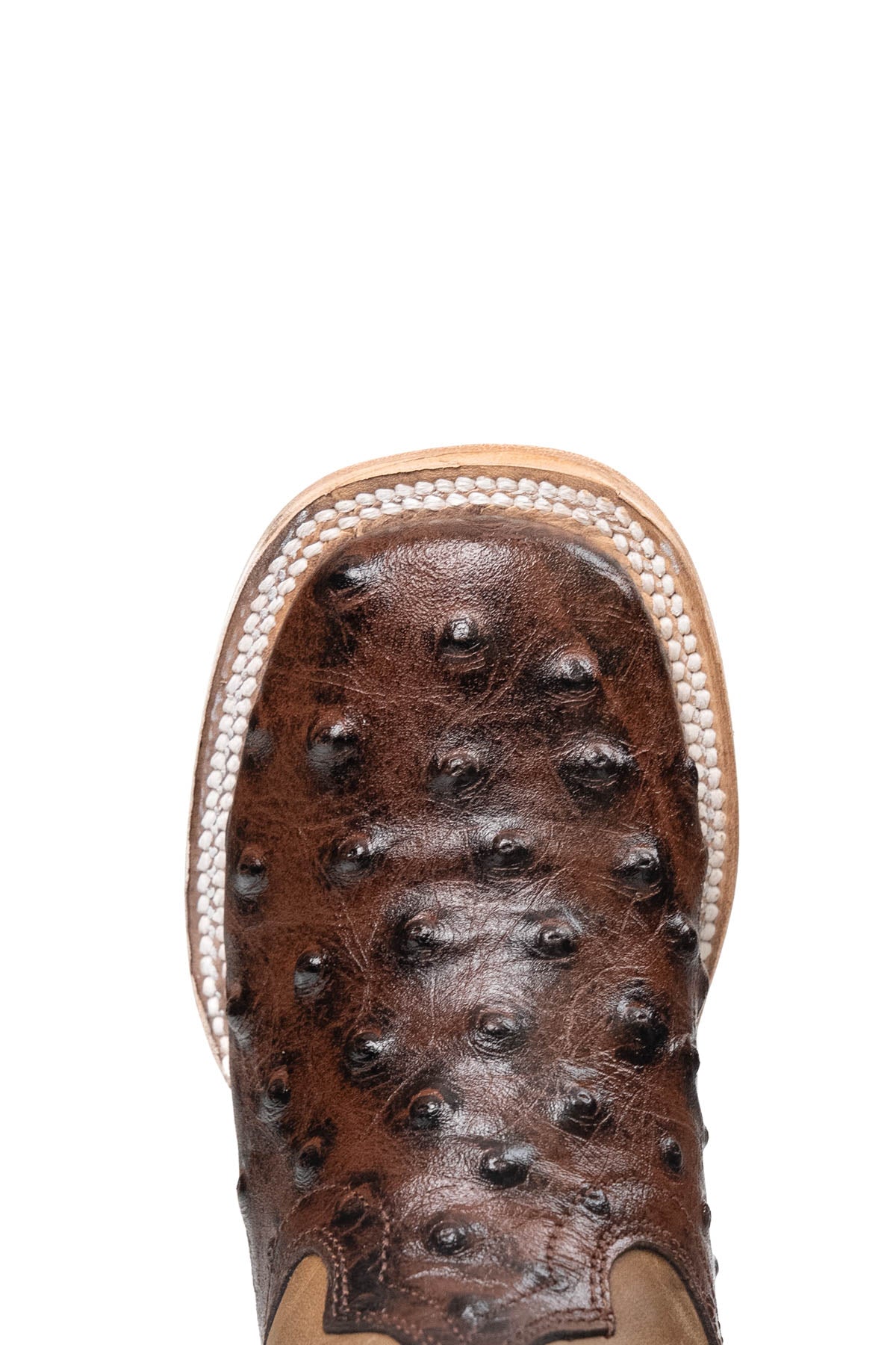 Little Bruce Ostrich Cowboy Boot