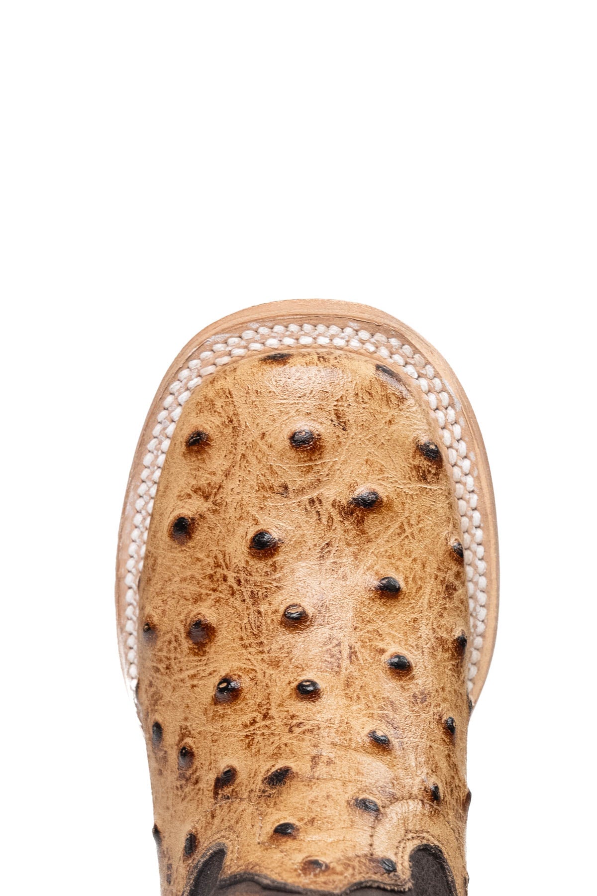 Little Bruce Ostrich Cowboy Boot