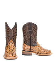 Little Bruce Caiman Hornback Kids Boot