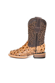 Little Bruce Caiman Hornback Kids Boot