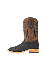 Blaze Python Matte Square Toe Cowboy Boot