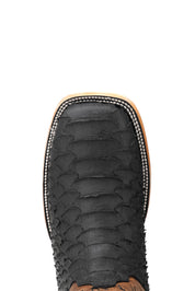 Blaze Python Matte Square Toe Cowboy Boot