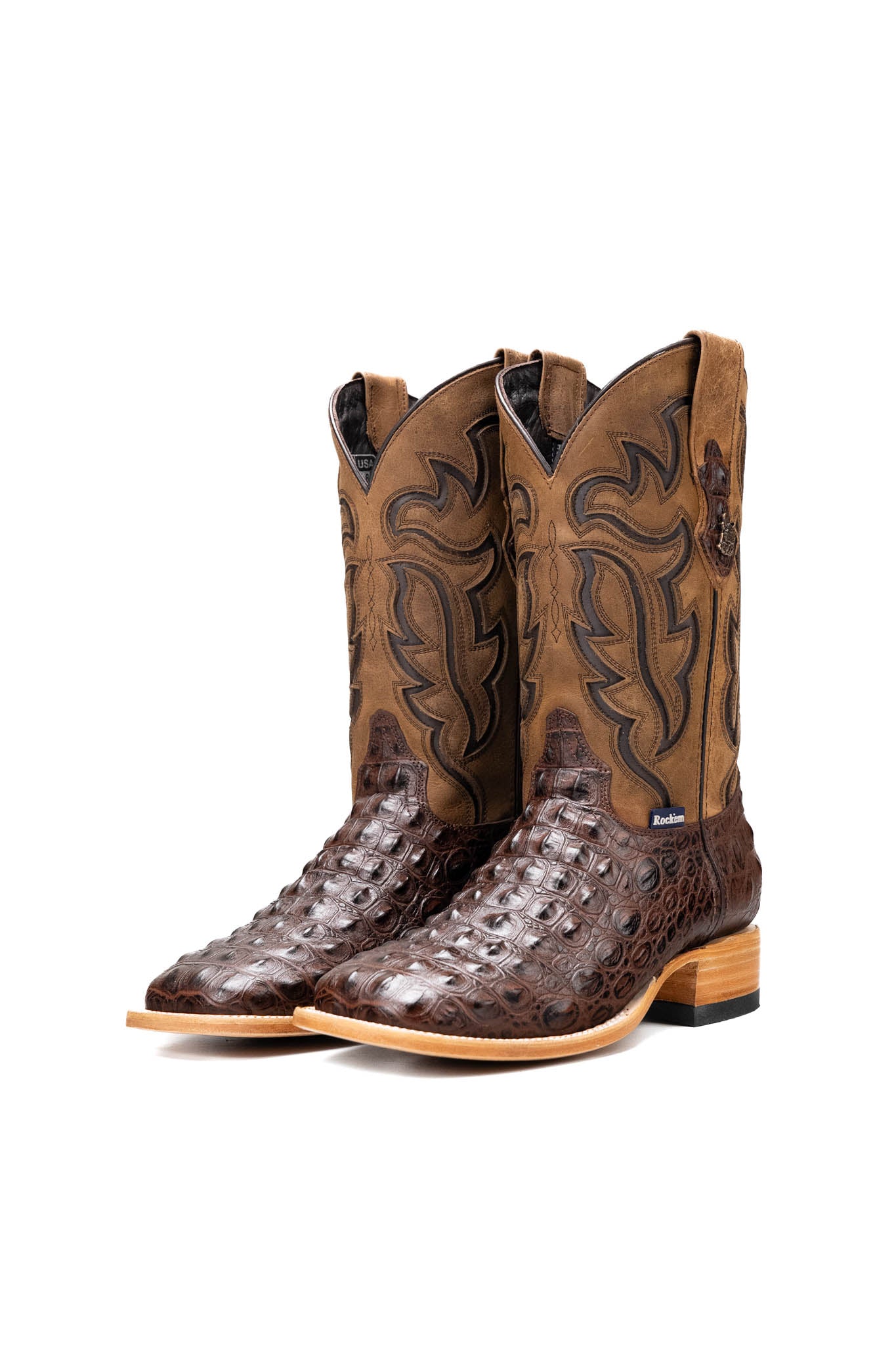 Bruce Hornback Square Toe Cowboy Boot