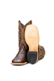 Bruce Hornback Square Toe Cowboy Boot