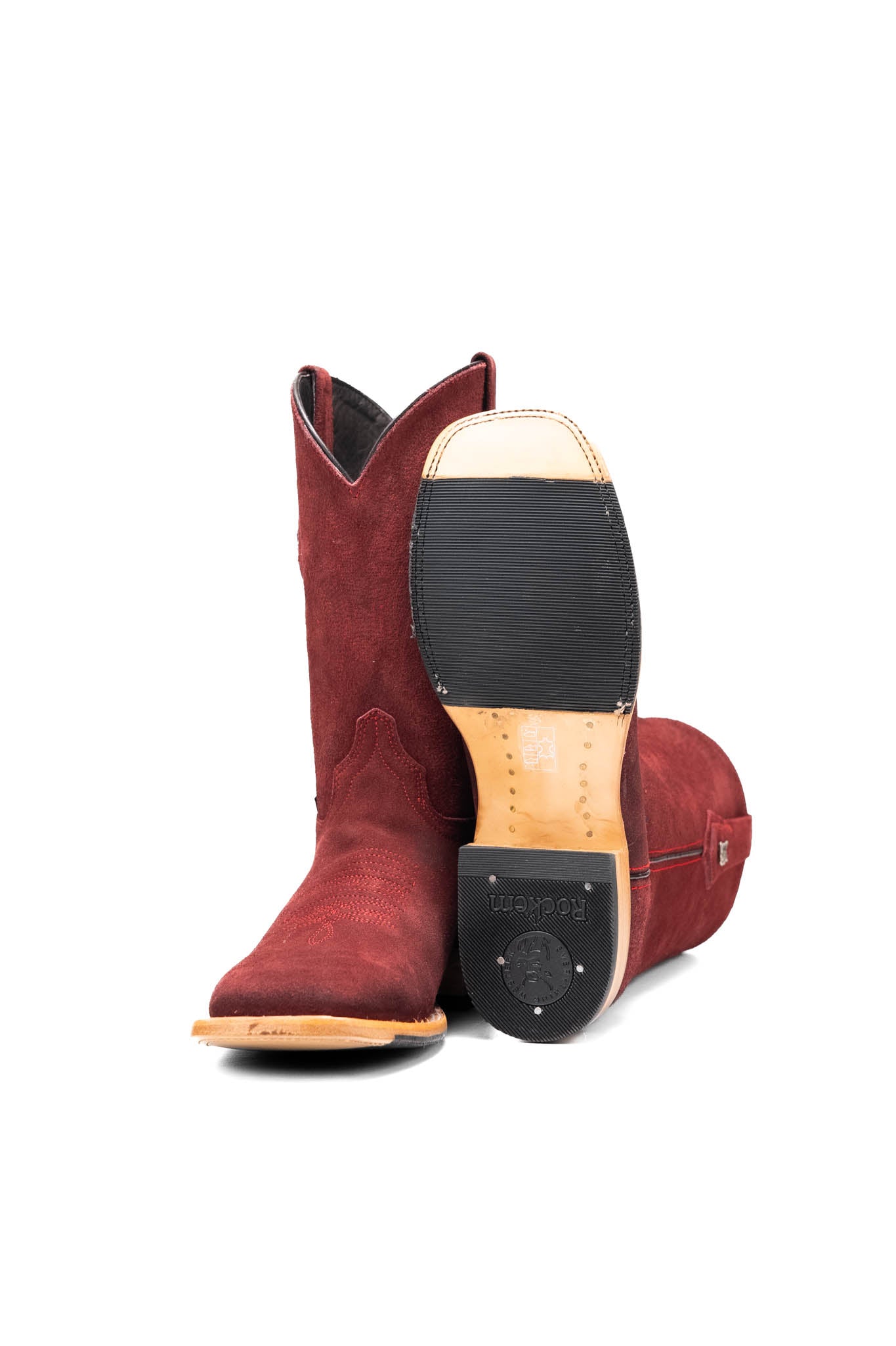 Maverick Full Roughout Square Toe Cowboy Boot