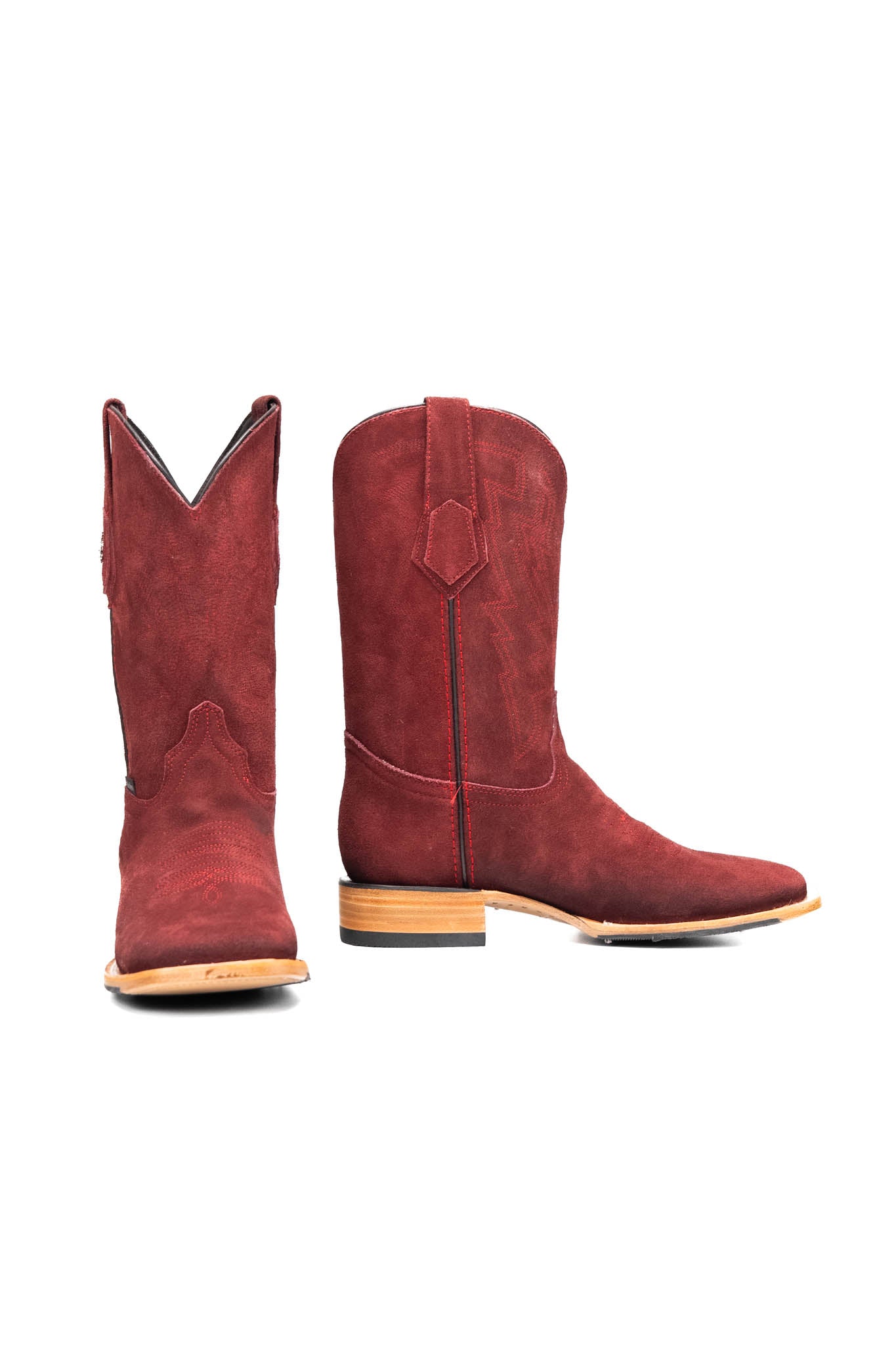 Maverick Full Roughout Square Toe Cowboy Boot