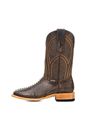 Walter Python Exotic Square Toe Cowboy Boot
