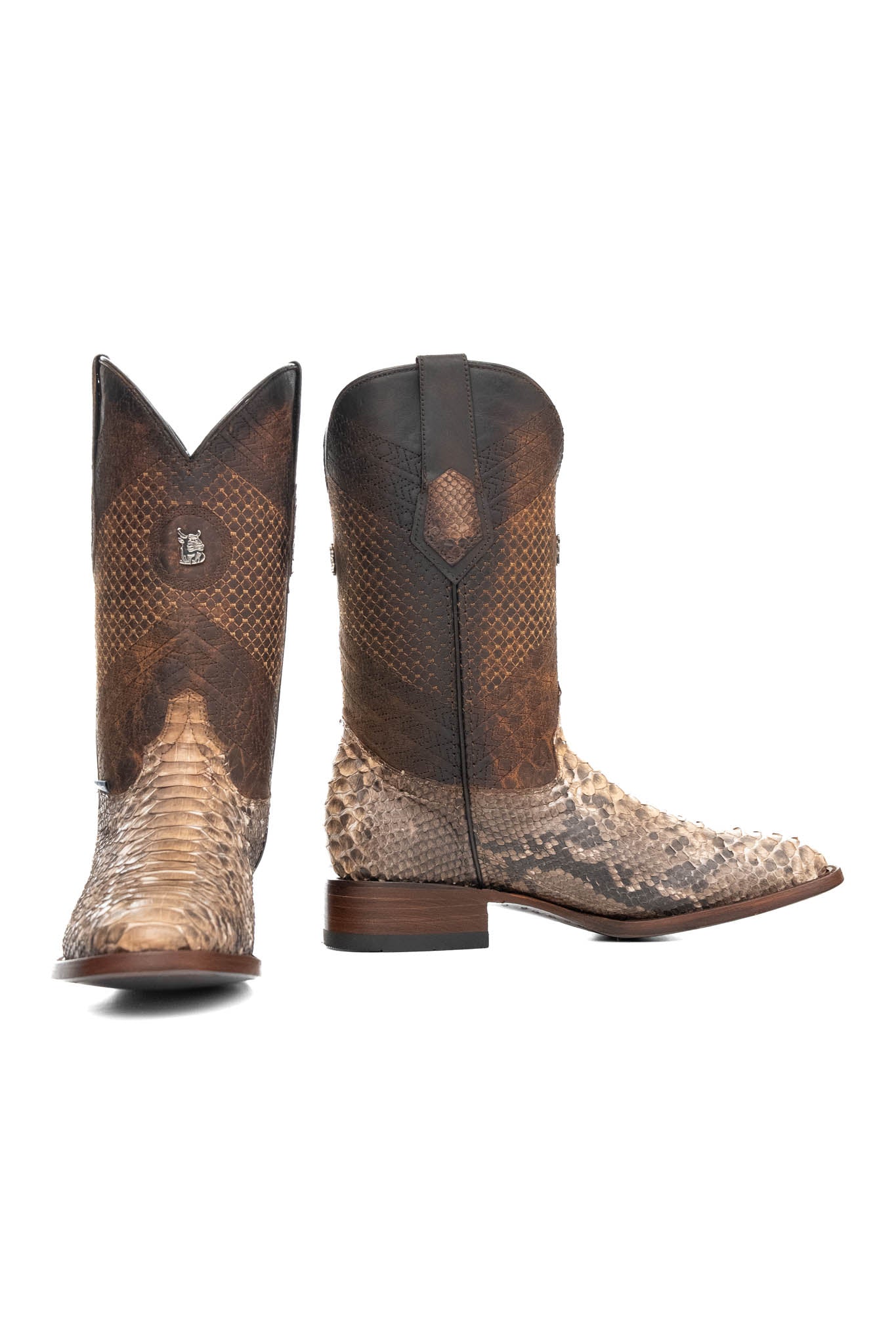 Andersen Python Round Toe Cowboy Boot