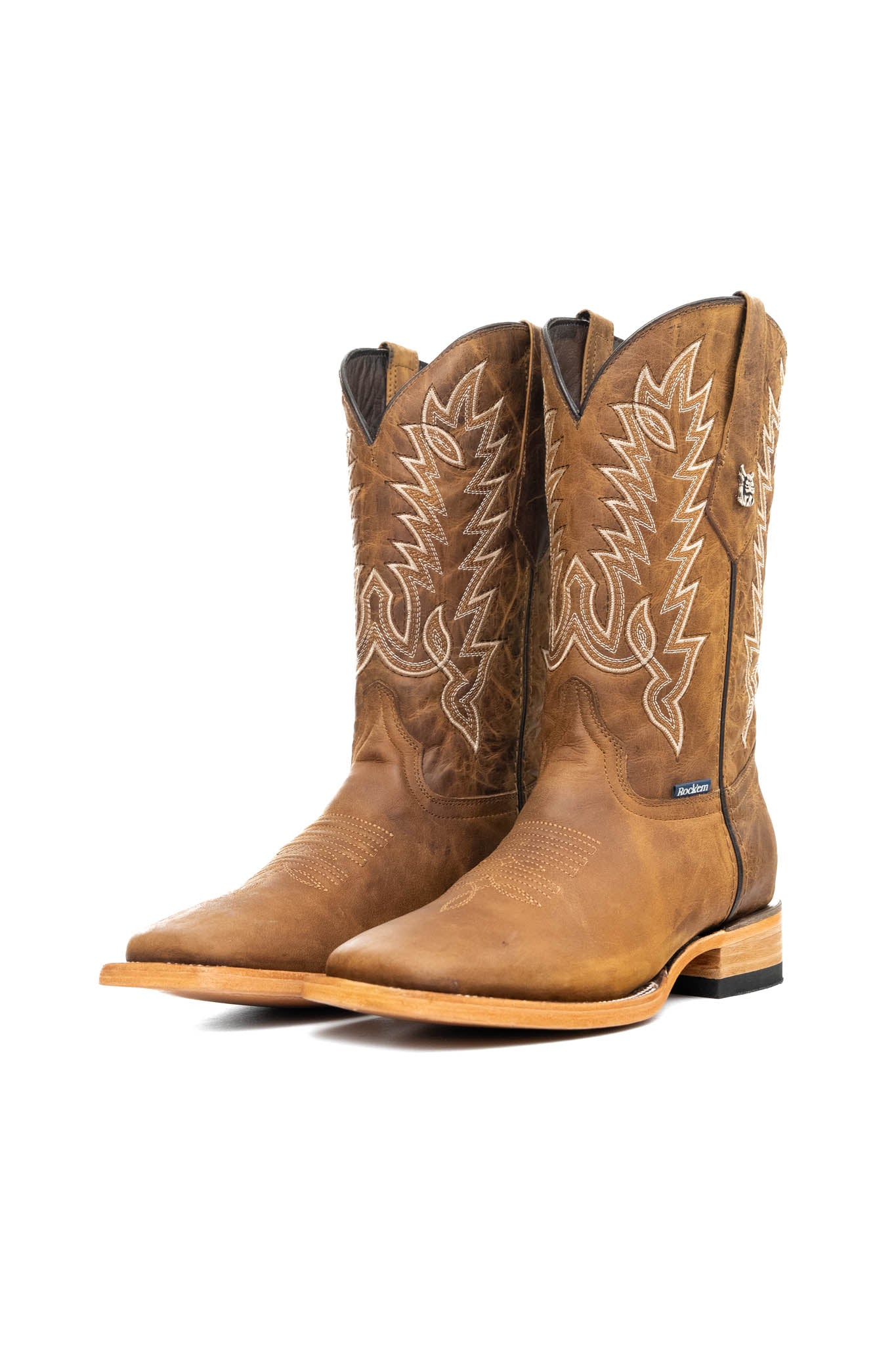 Connery Cedro Square Toe Cowboy Boot – Rock'Em