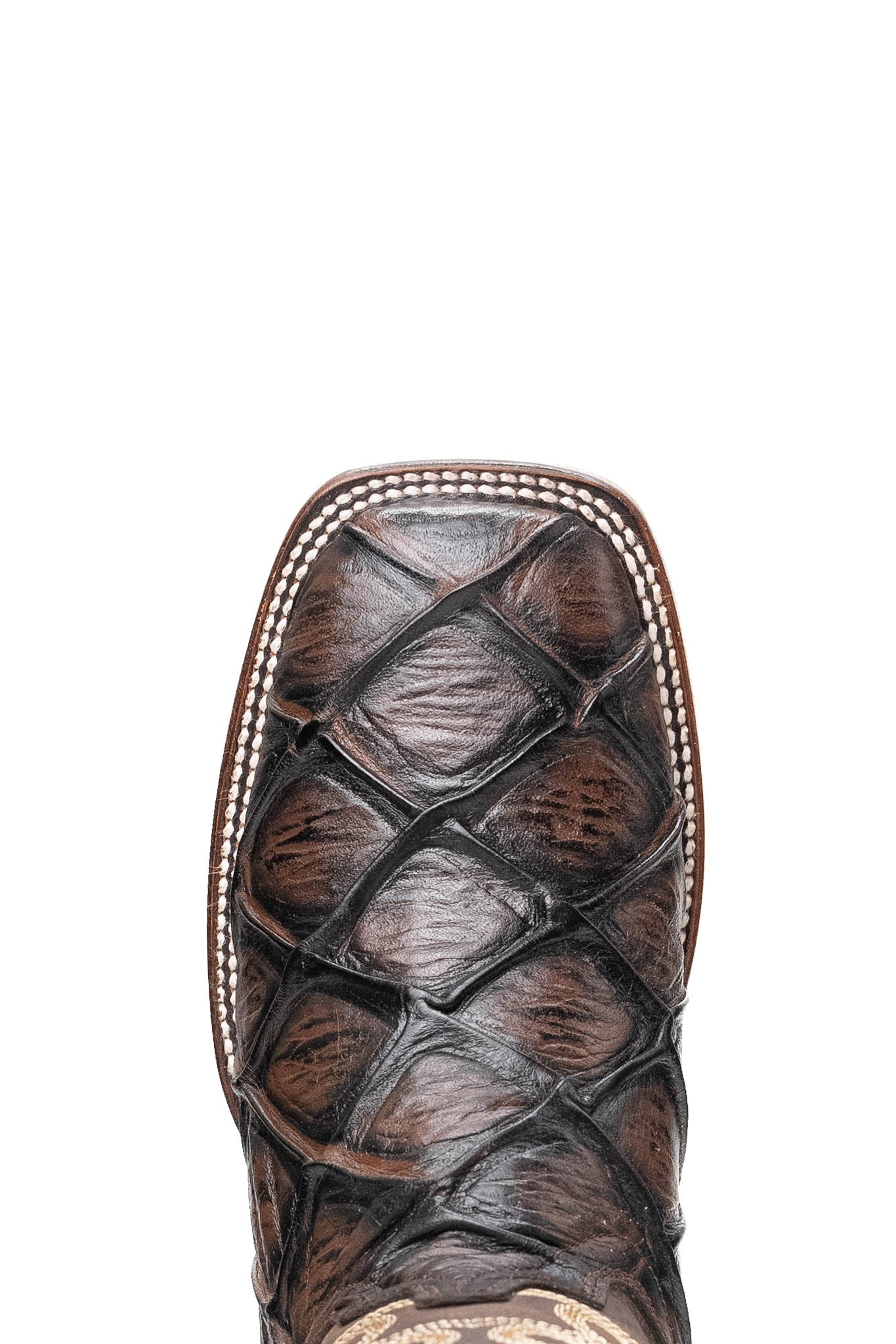 Women Big Bass Pirarucu Square Toe Cowgirl Boot FINAL SALE