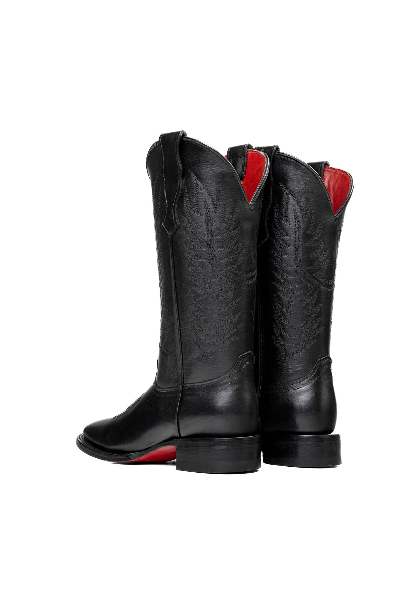 406 Ruby Ebano Red Sole Square Toe Cowgirl Boot