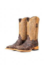 Renegate Alligator Square Toe Cowboy Boot
