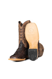 Bradley Python Square Toe Cowboy Boot
