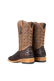 Bradley Python Square Toe Cowboy Boot