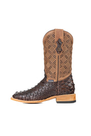 Bradley Python Square Toe Cowboy Boot