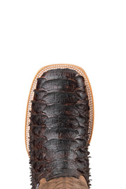 Bradley Python Square Toe Cowboy Boot