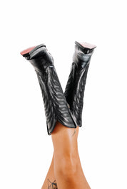Carla Red Bottom Snip Toe Cowgirl Boot