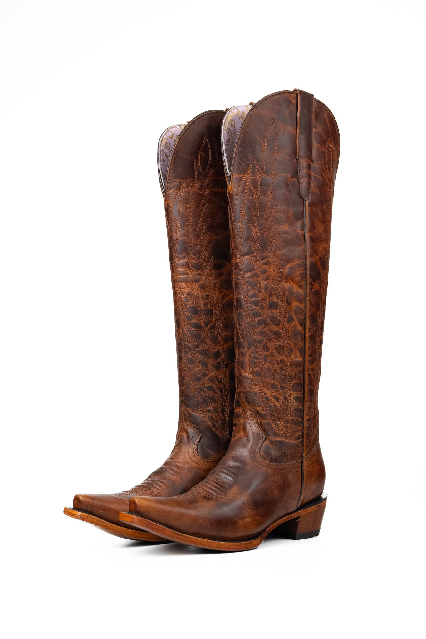 Valentina Tall Neutral Edition Snip Toe Cowgirl Boot