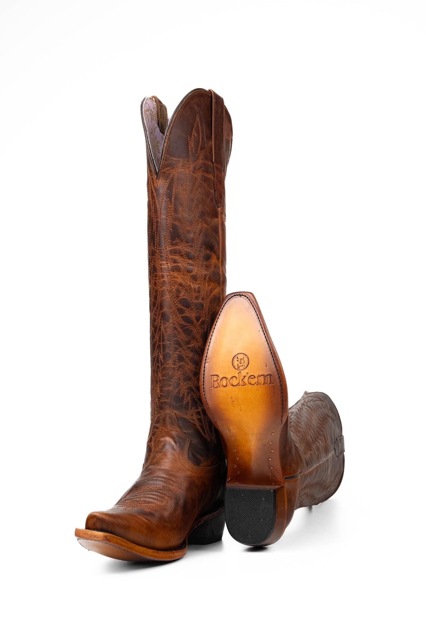 Valentina Tall Neutral Edition Snip Toe Cowgirl Boot