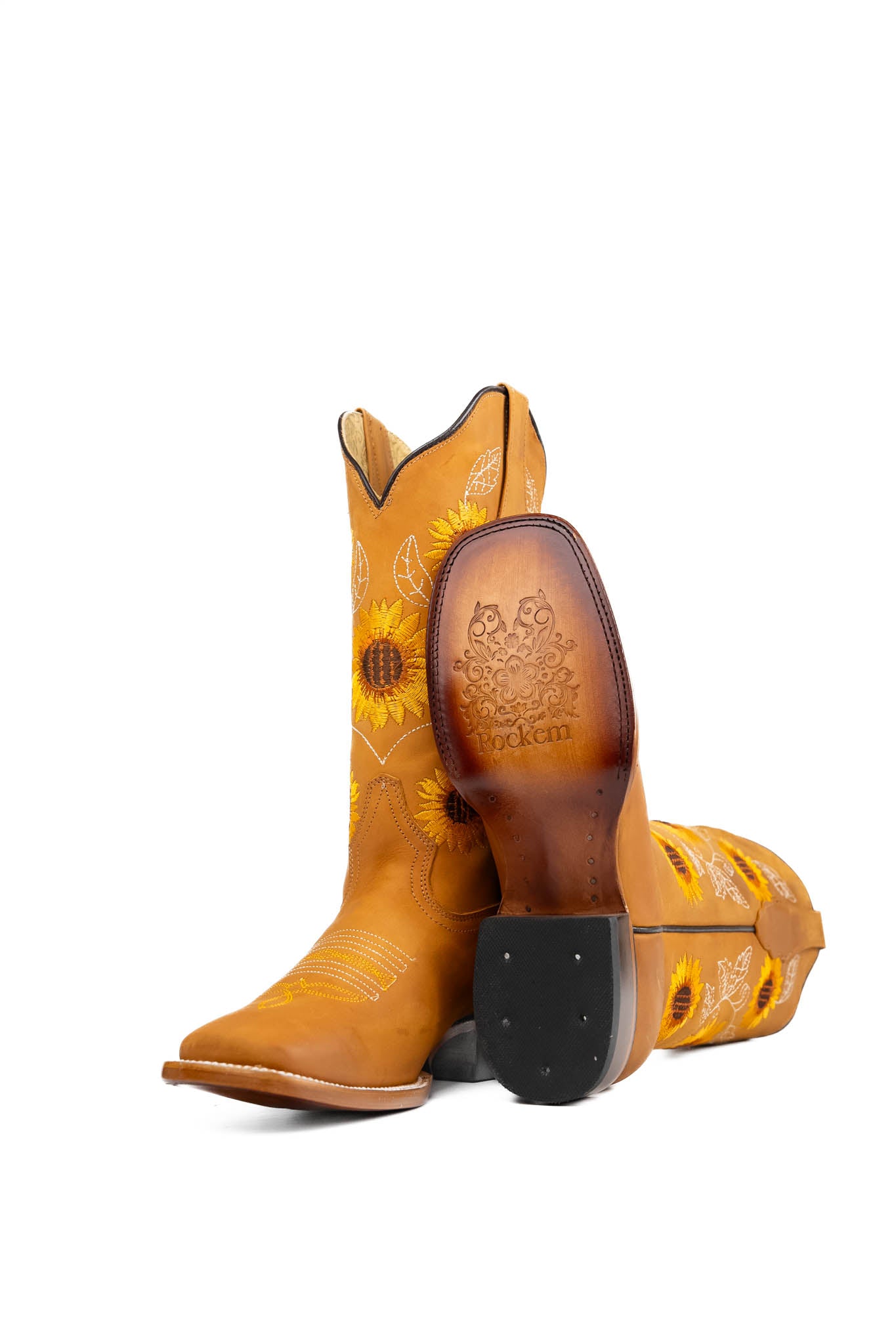 Sunflower Square Toe Cowgirl Boot FINAL SALE