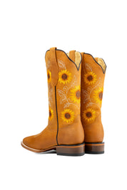 Sunflower Square Toe Cowgirl Boot FINAL SALE