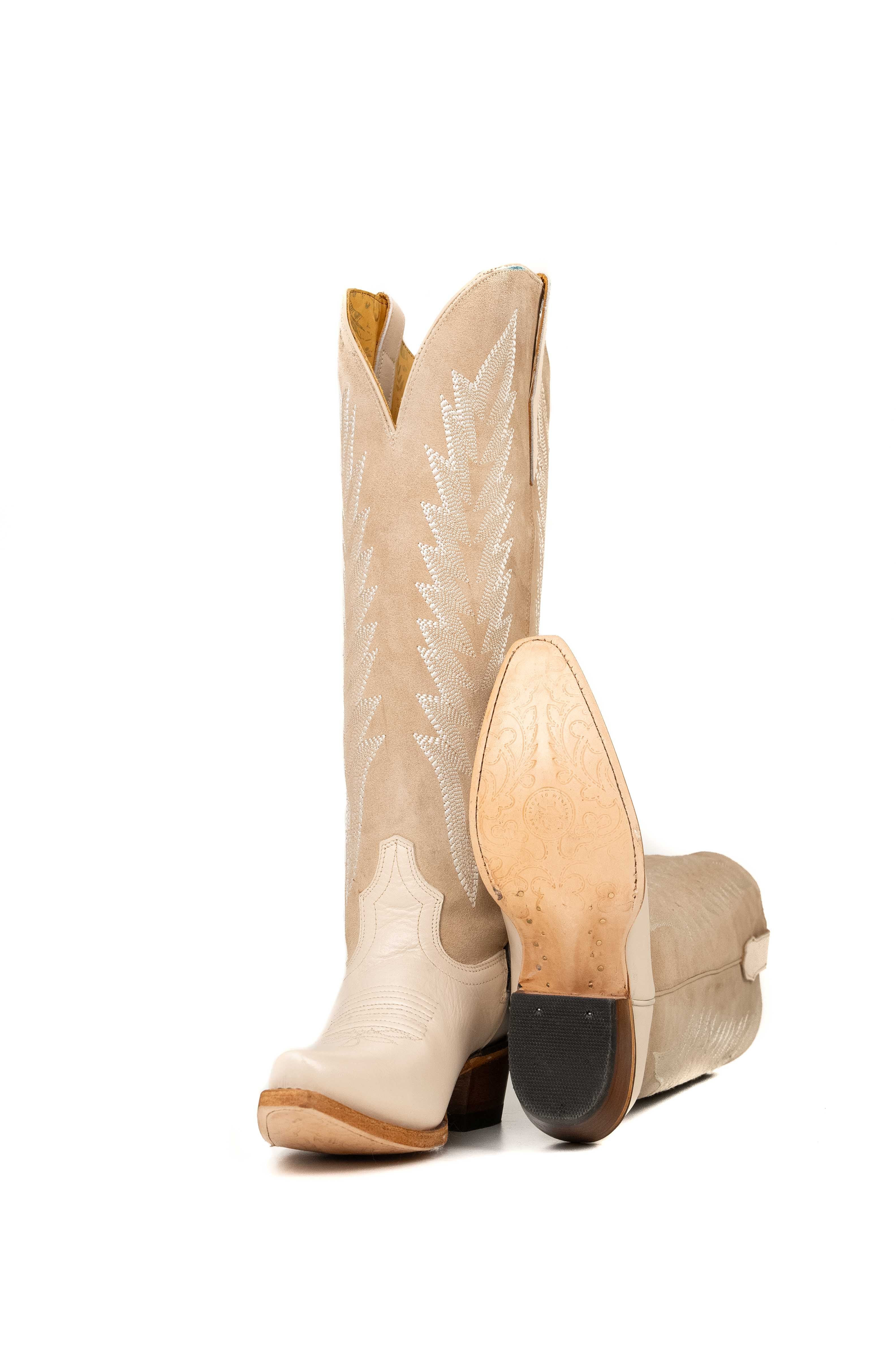 Brianna Tall Wide Calf Snip Toe Cowgirl Boot