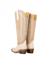 Brianna Tall Wide Calf Snip Toe Cowgirl Boot