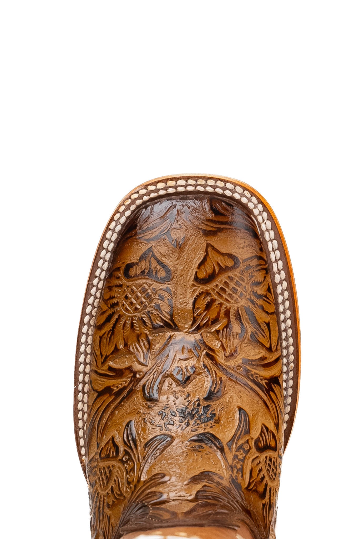 455 Paraiso Tooled Square Toe Cowgirl Boot