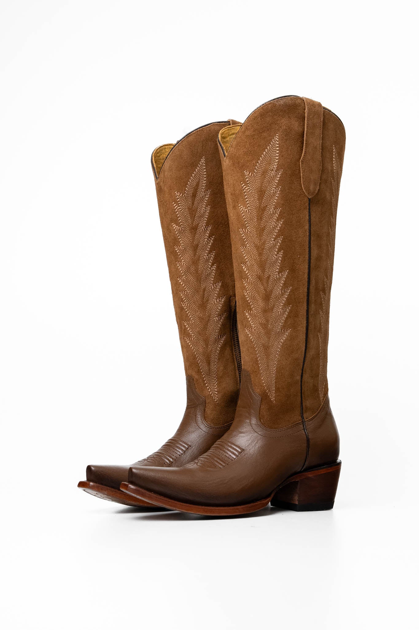 Brianna Tall Snip Toe Cowgirl Boot – Rock