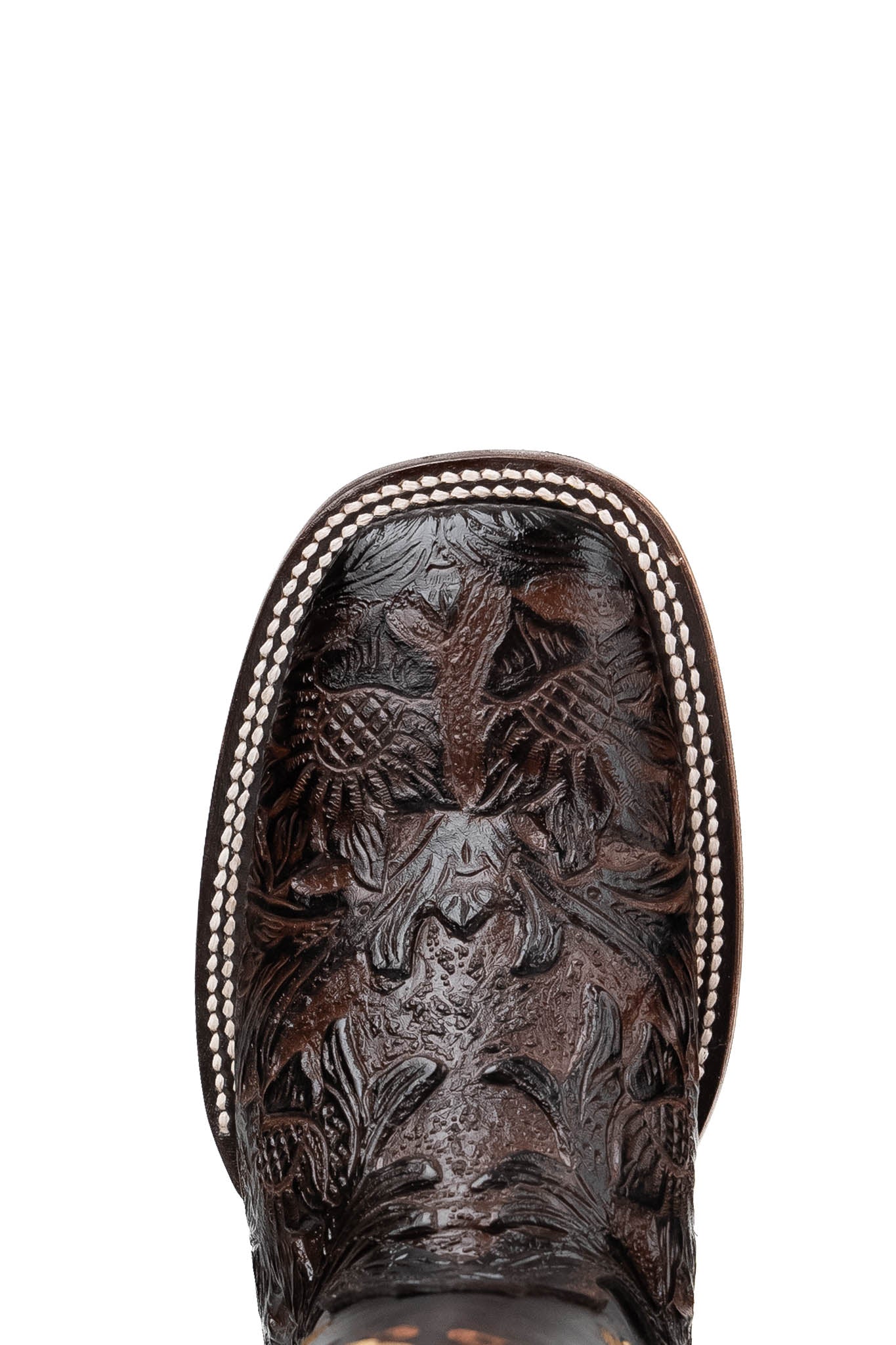 455 Paraiso Tooled Square Toe Cowgirl Boot