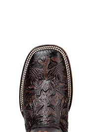 455 Paraiso Tooled Square Toe Cowgirl Boot