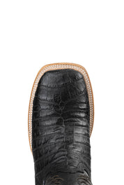 Bruce Belly Caiman Square Toe Cowboy Boot
