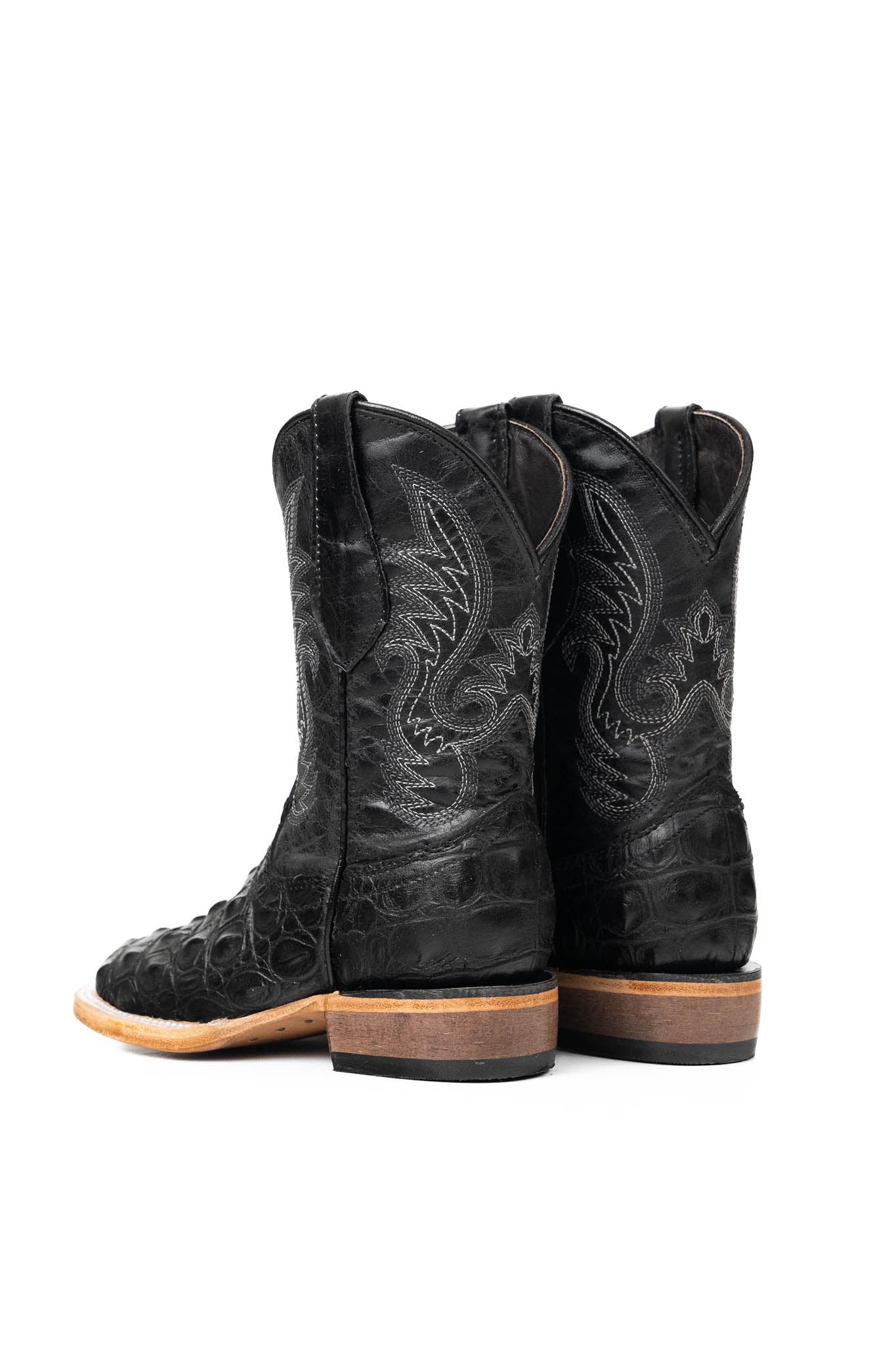 Little Caiman Hornback Pro Rodeo Kids Boot
