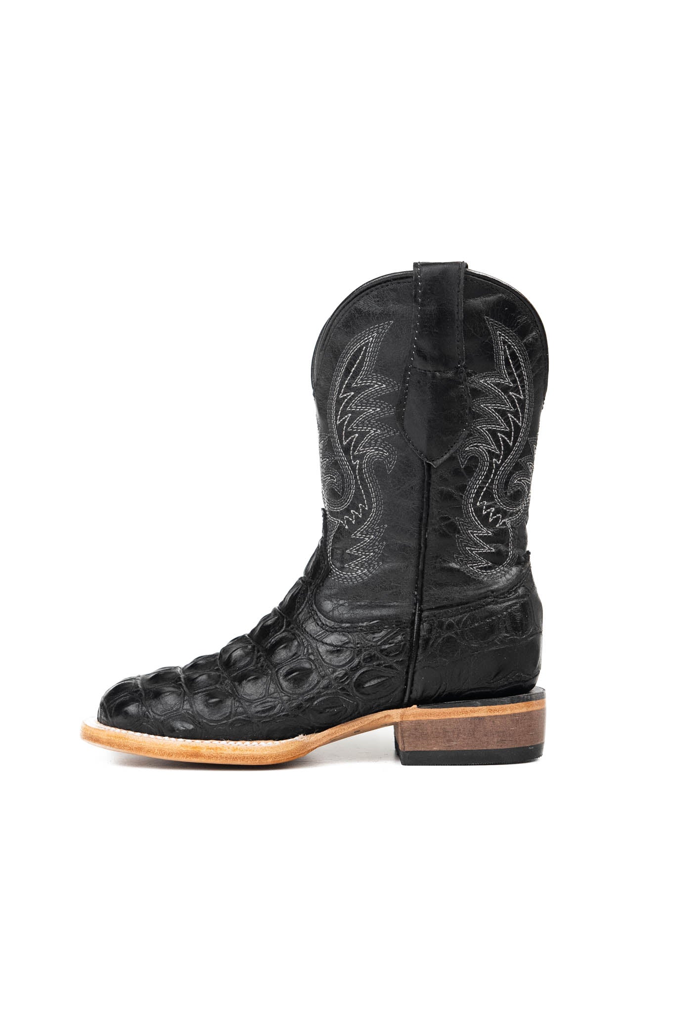 Little Caiman Hornback Pro Rodeo Kids Boot