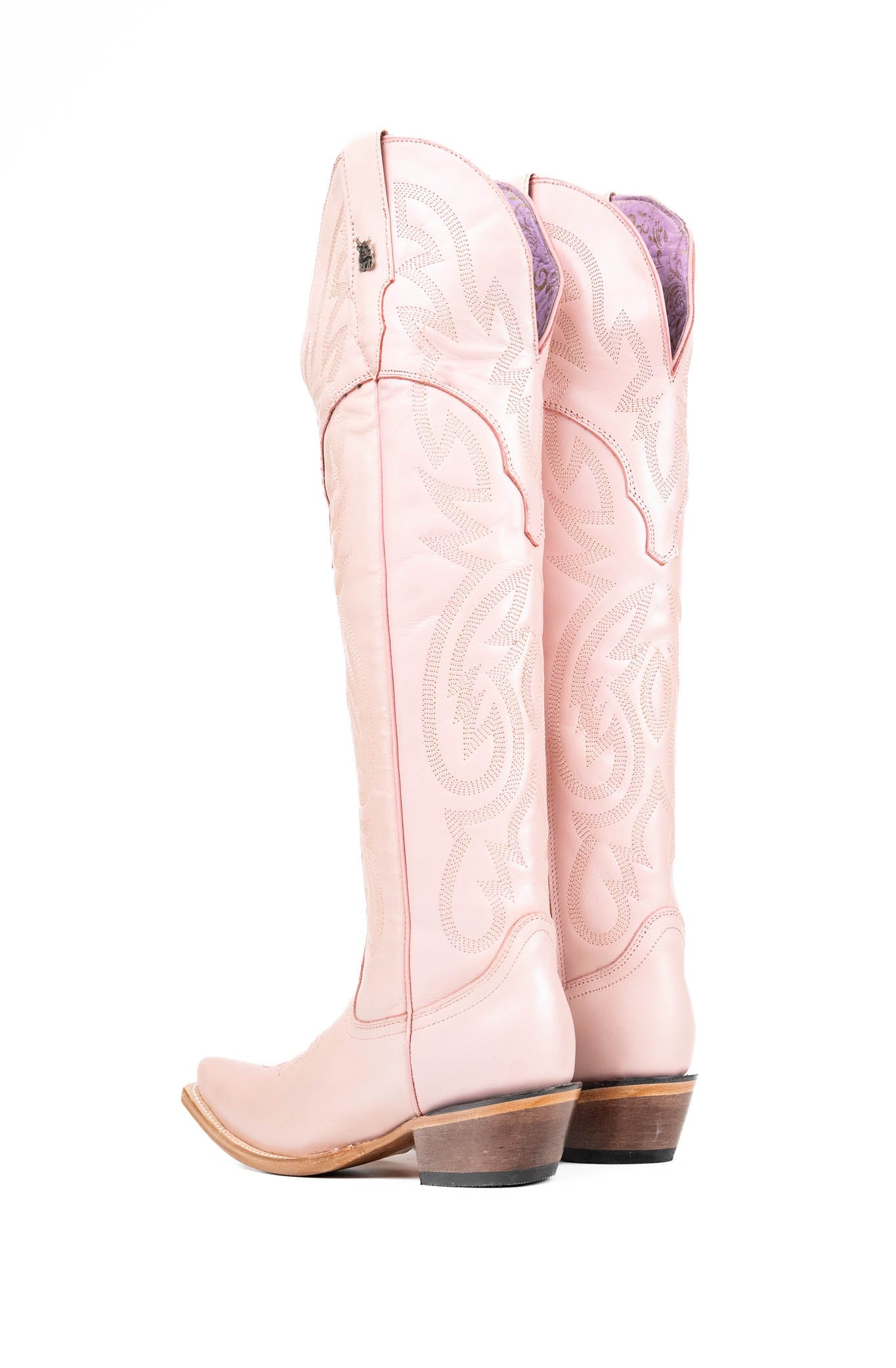 Julieta Knee High Tall Snip Toe Cowgirl Boot