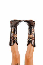455 Paraiso Tooled Square Toe Cowgirl Boot