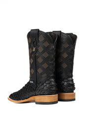 Bradley Python Square Toe Cowboy Boot