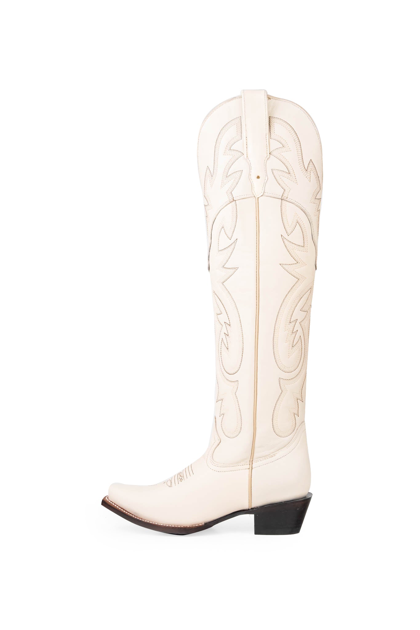 Julieta Knee High Tall Snip Toe Cowgirl Boot
