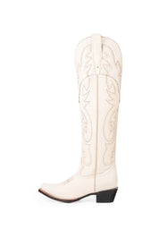 Julieta Knee High Tall Snip Toe Cowgirl Boot