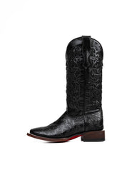 465 Flor De Luz Cincelado Red Bottom Square Toe Cowgirl Boot