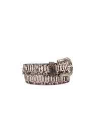 Python Cowboy Belt