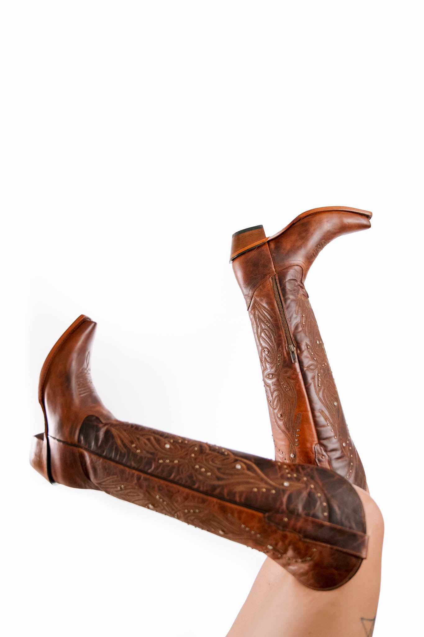 Catalina Tall Snip Toe Cowgirl Boot