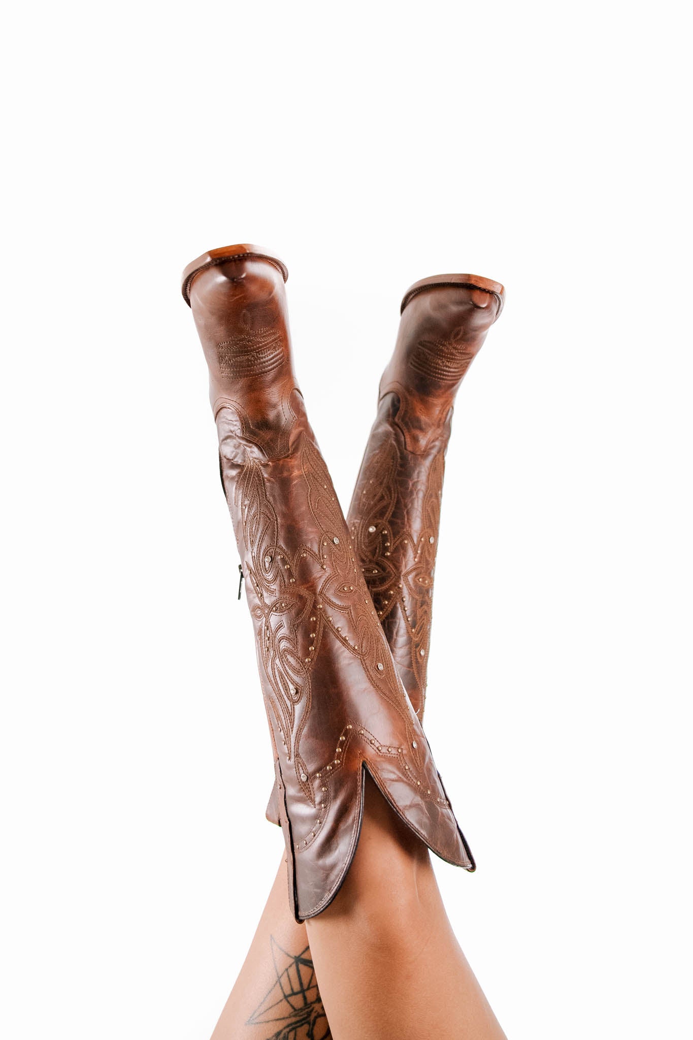 Catalina Tall Snip Toe Cowgirl Boot