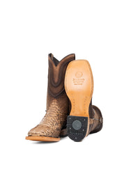 Lambeth Python Exotic Square Toe Cowboy Boot