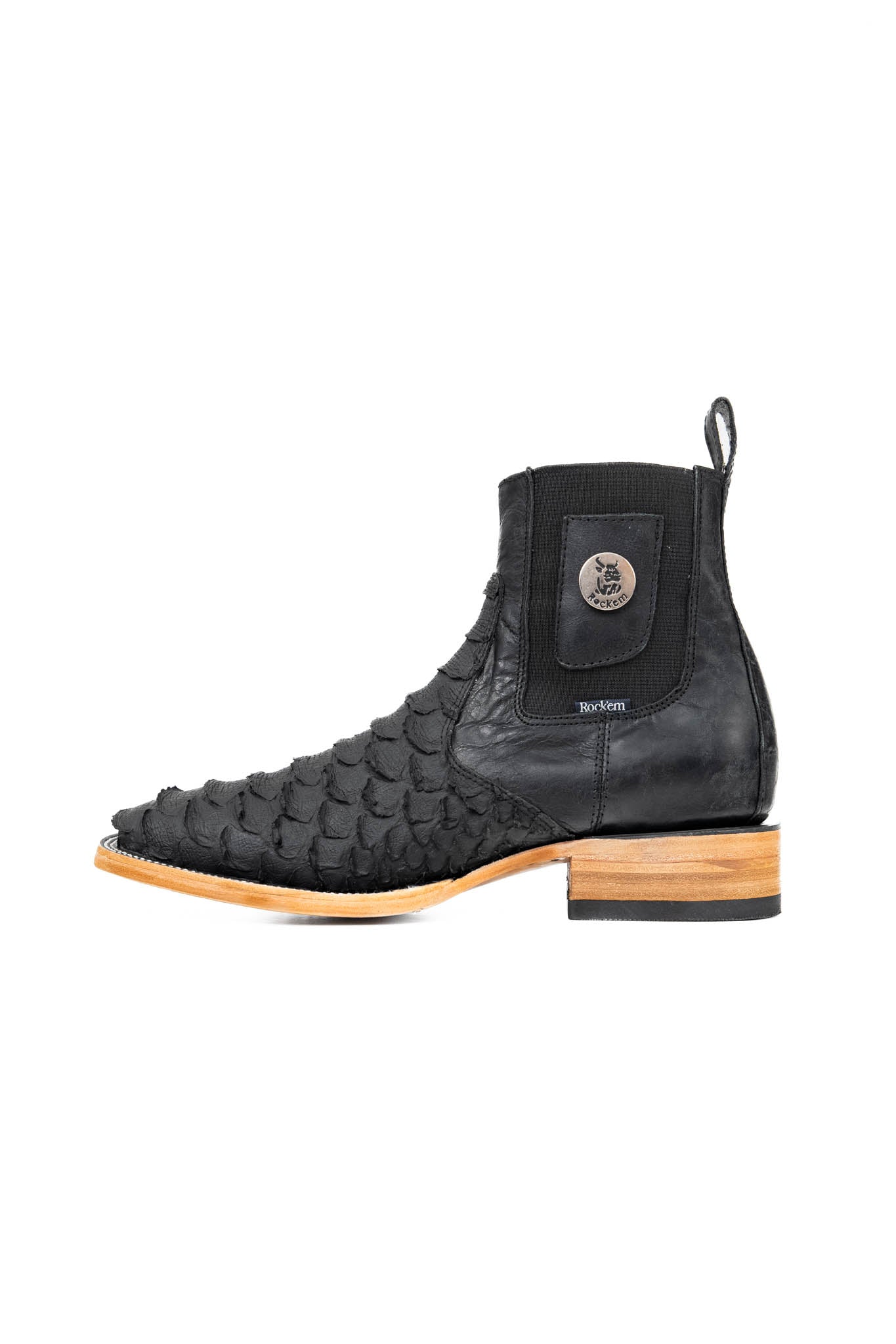 Clon Python Square Toe Ankle Boot