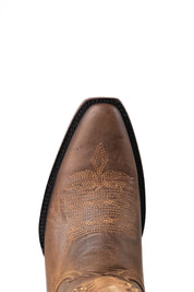 Alexa Snip Toe Midi Cowgirl Boot