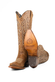 Alexa Midi Wide Calf Snip Toe Cowgirl Boot