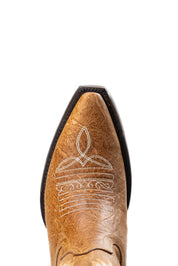 Gia Tall Wide Calf Snip Toe Cowgirl Boot